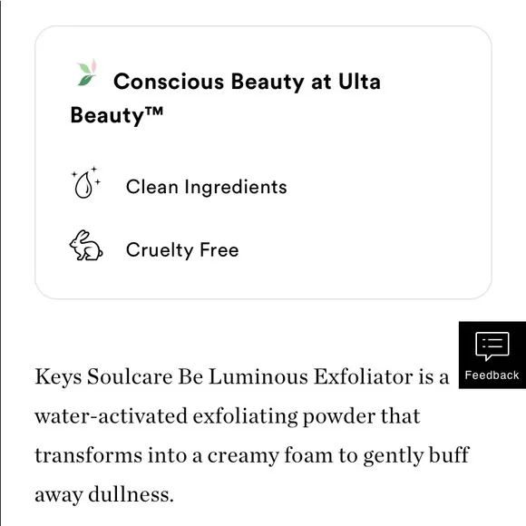 Keys Soulcare Be Luminous Exfoliator - Picture 5 of 10